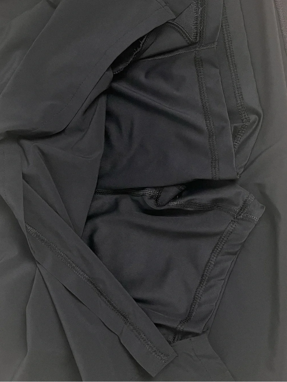 Target All in Motion Black Active Skort Built-In Shorts Pockets Size L
